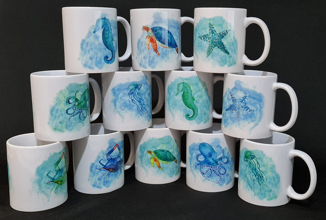 Coastal Themed Mugs