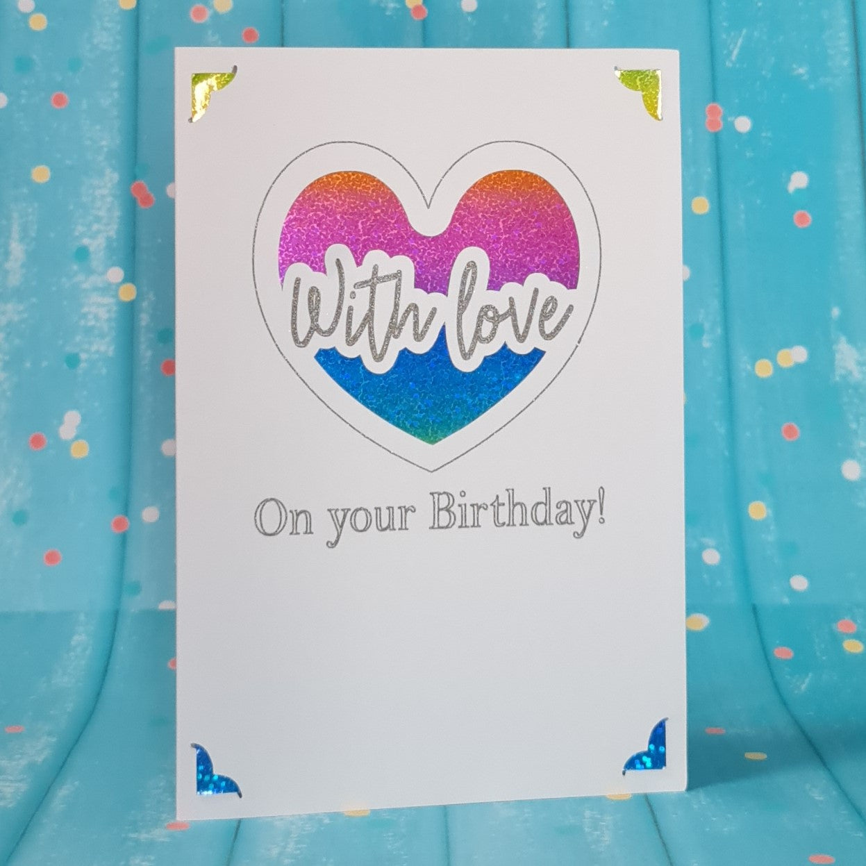 Large Heart Holographic Rainbow