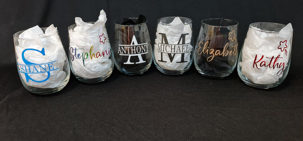 Stemless Wine Glasses