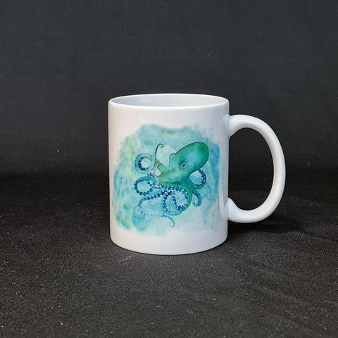 Octopus Mug Turquoise