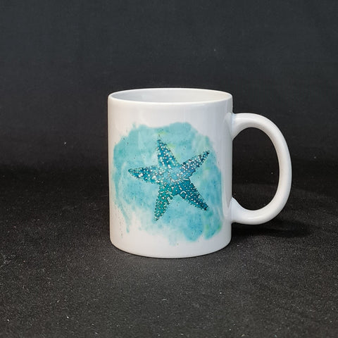 Star Fish Mug Turquoise