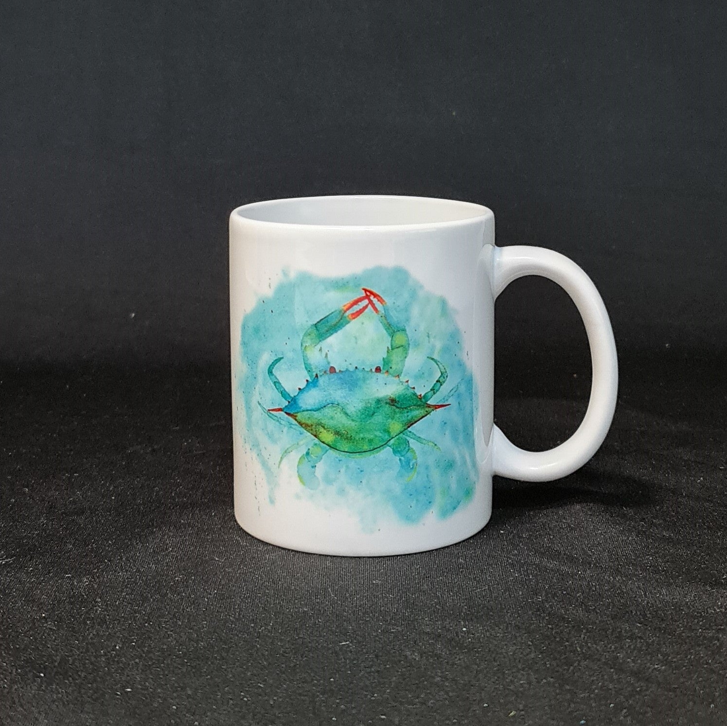 Crab Mug Turquoise