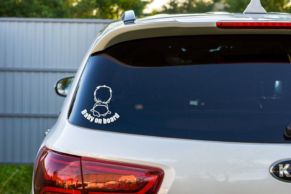 Baby On Board Car Decal