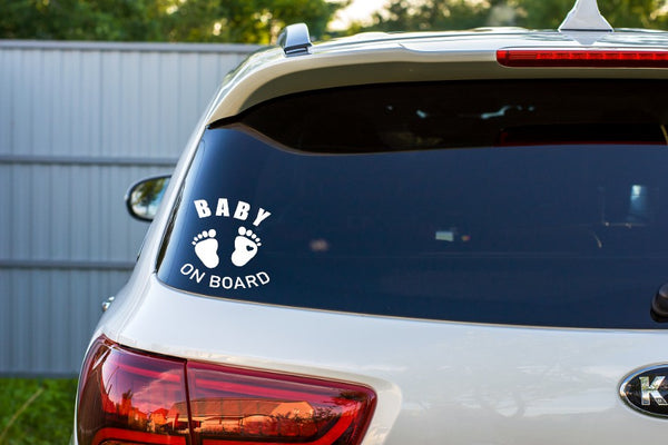 Baby On Board Car Decal