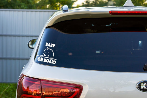 Baby On Board Car Decal