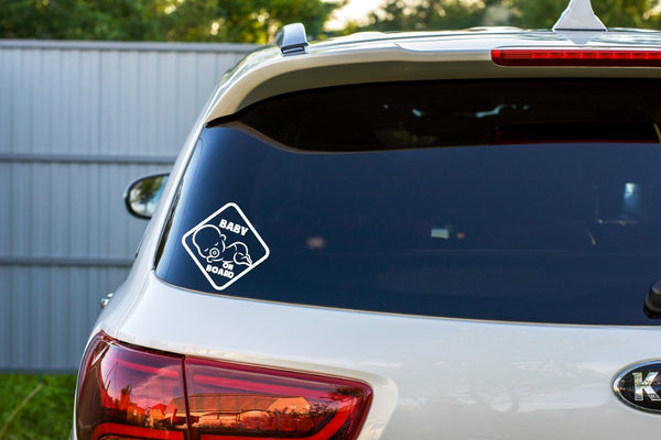 Baby On Board Car Decal