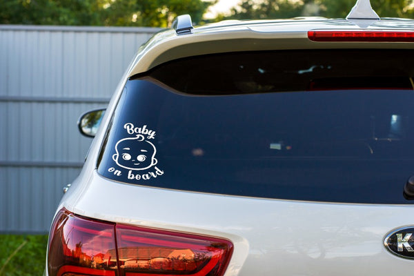 Baby On Board Car Decal