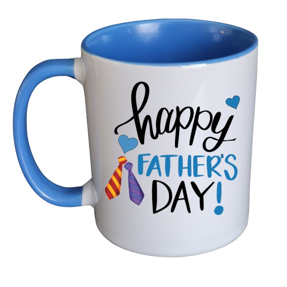 Happy Father's day ! Blue Mug